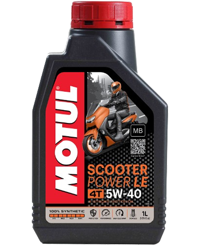 MOTUL Scooter Power LE 4T 5W40 Fully Synthetic Engine