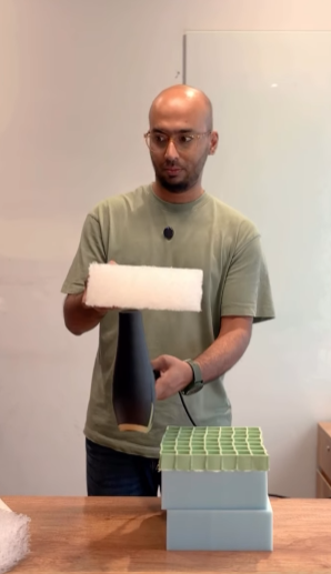 Grid mattresses have thick foam underneath that acts like a wall, blocking air and making your bed get hotter the longer you sleep, especially in summers.