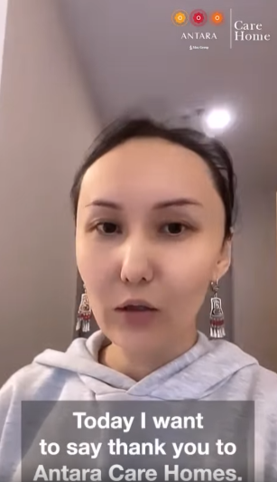 We are grateful for the heartfelt feedback from Mrs. Gulnara’s family, who came from Kazakhstan.