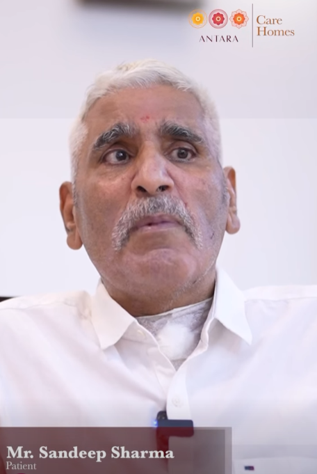 “Since the very first day, the doctors never made me feel like I was sick. Everyone here is so positive - they reassure you that you will get better.”