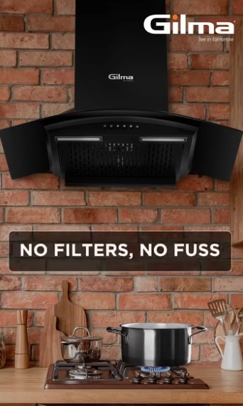 Cooking now made easy with Gilma’s Aries Maxx 60 Chimney.  #Gilma #ChooseGilmaChooseHappiness #GilmaLifestyle #GilmaKitc...