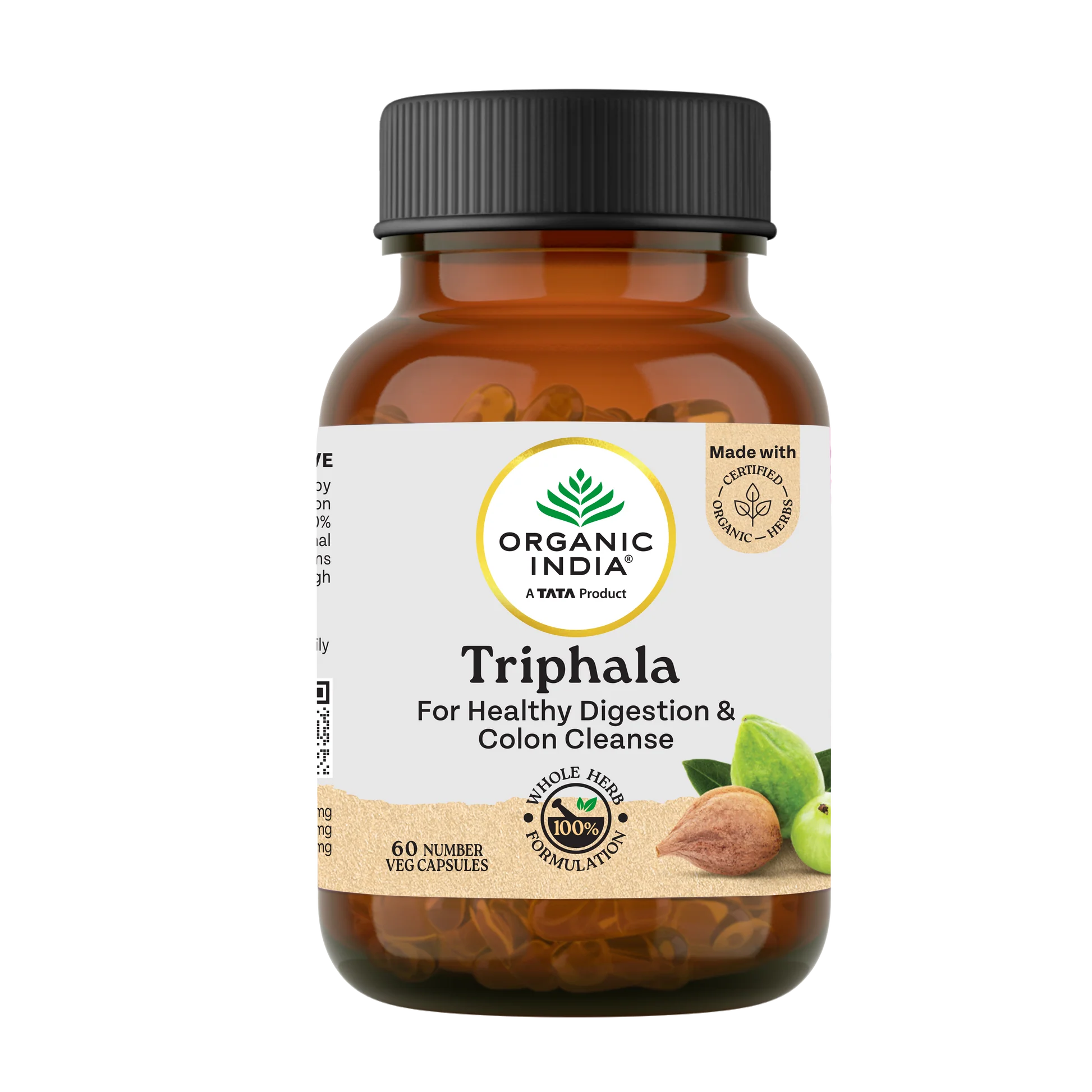 Triphala - 180 Capsules