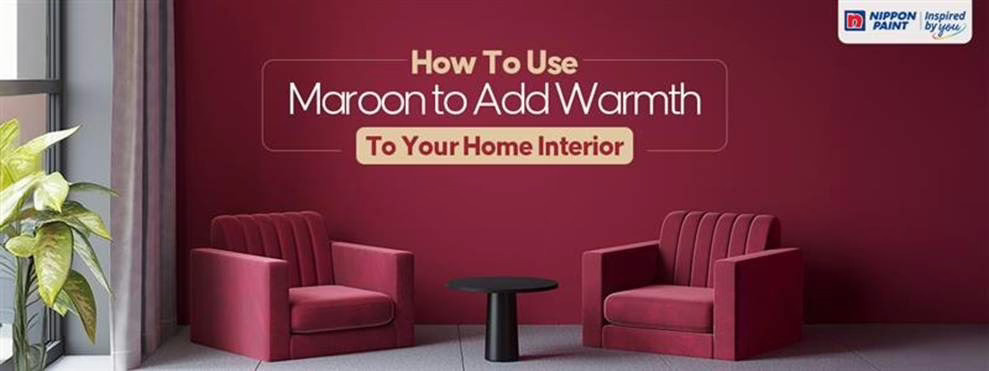 How to Use Maroon to Add Warmth to Your Home Interior in Raghunath Bazar, jammu