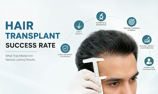 Hair Transplant Success Rate: What Do These Numbers Mean for Your Results?