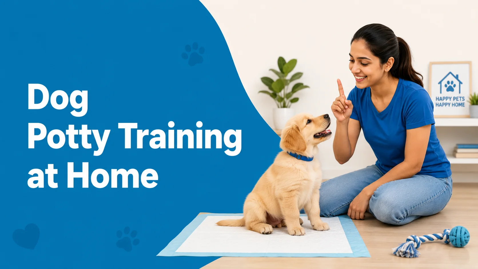 Dog Potty Training at Home in Sectors 47 and 49, gurugram: A Step-by-Step Guide for New Pet Parents