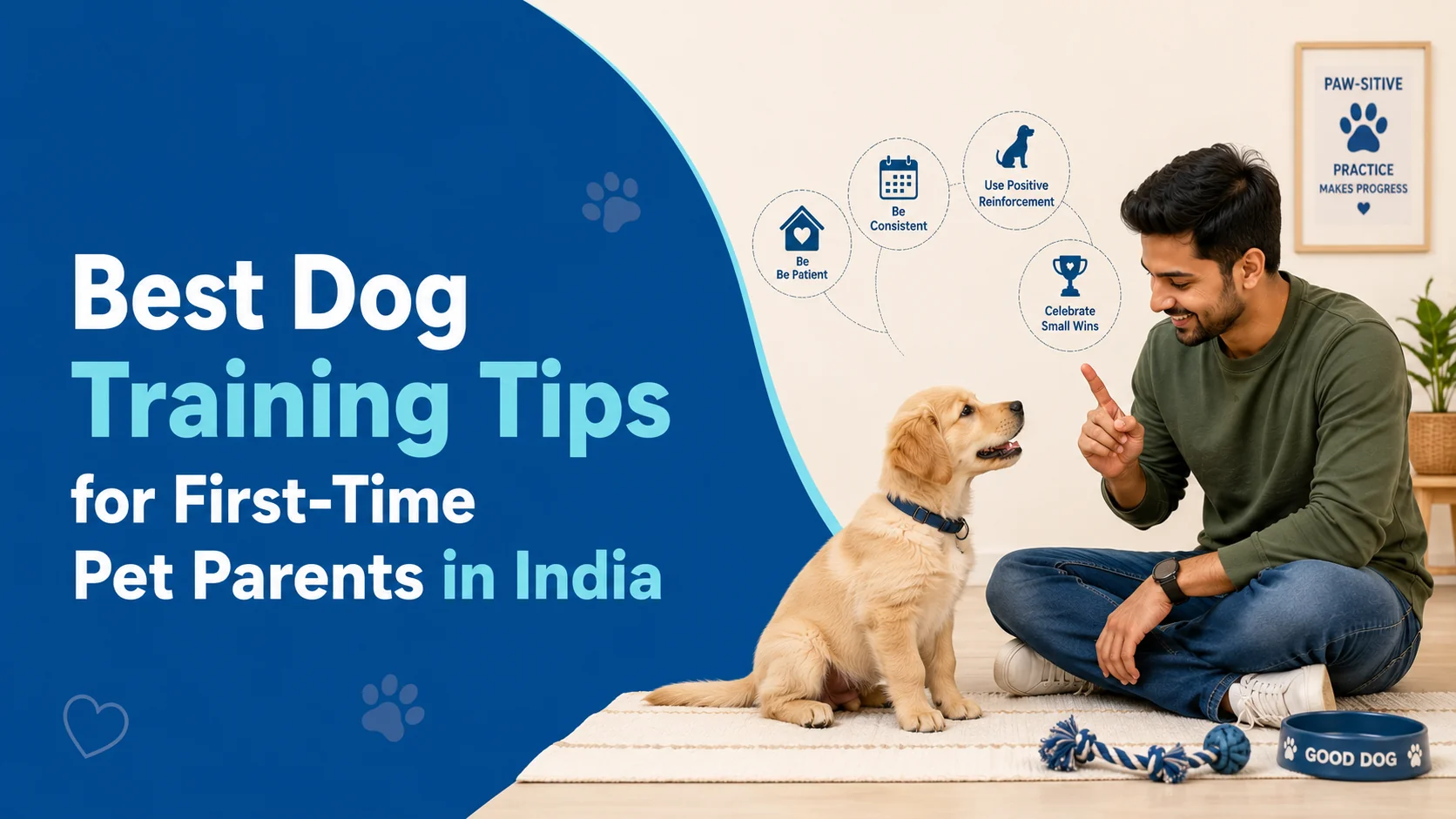 Best Dog Training Tips for First-Time Pet Parents in Althan, surat