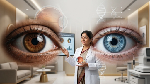 Brown Eyes vs Blue Eyes in Shankar Nagar, raipur: Vision, Genetics & Eye Health Differences