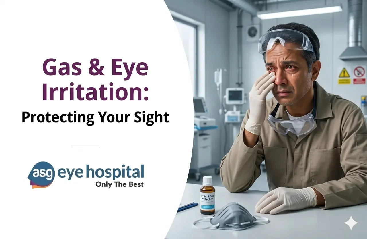Gas & Eye Irritation: Causes & Remedies You Should Know in Raja Bazar Indrapuri, patna