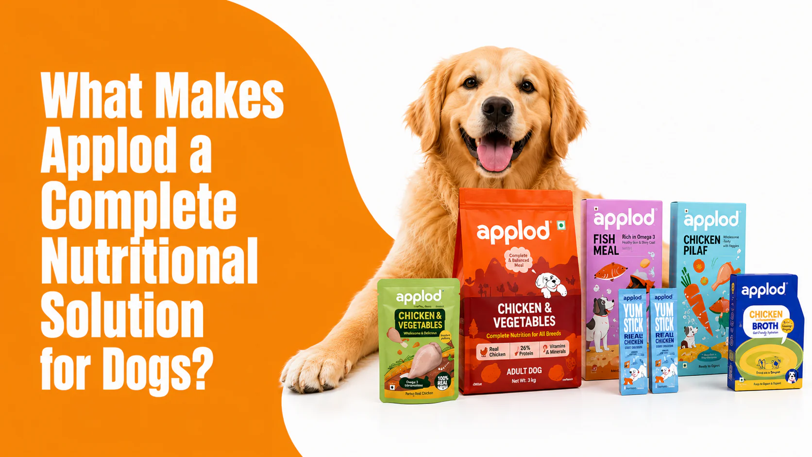 Why Applod Is a Complete Nutritional Solution for Dogs in Rohini, new delhi