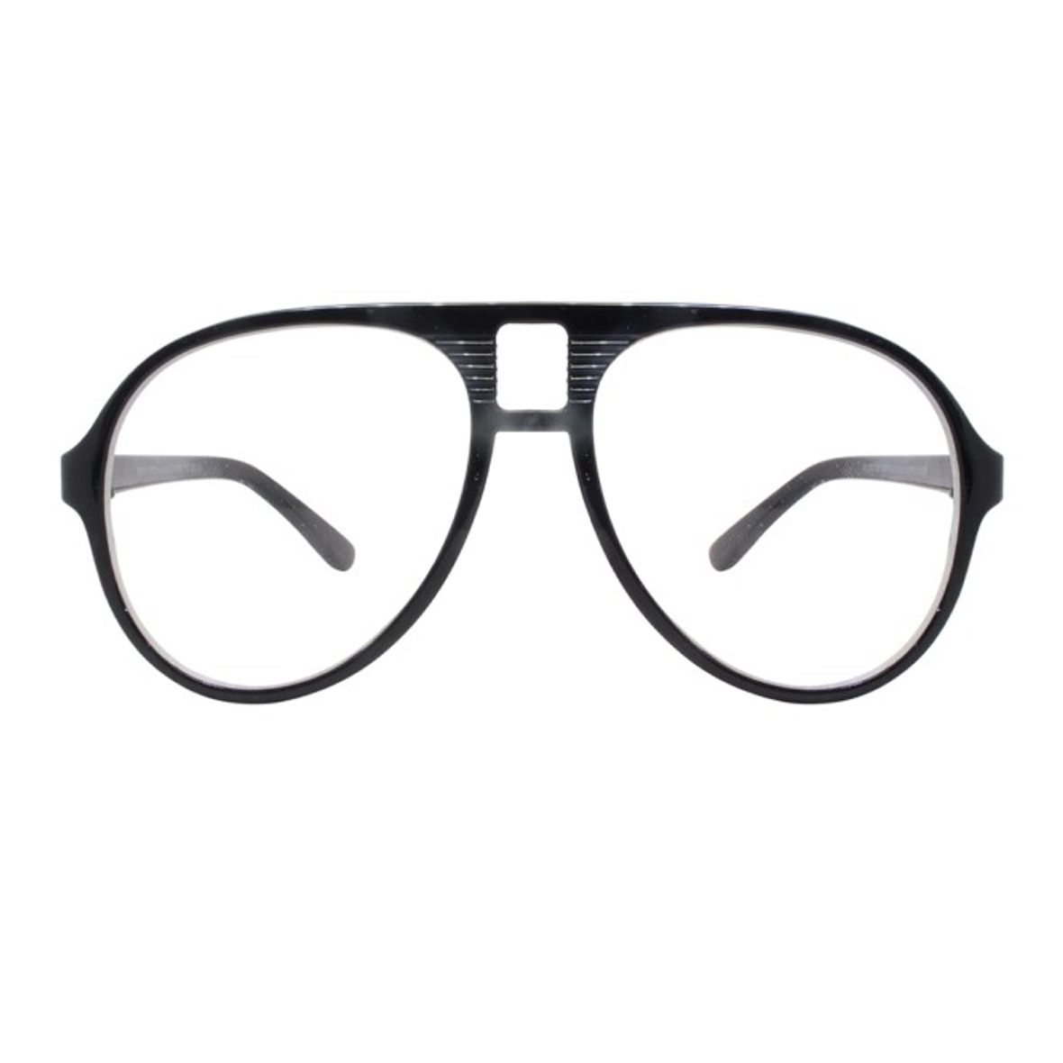 Full Rim Aviator Black Large Kids